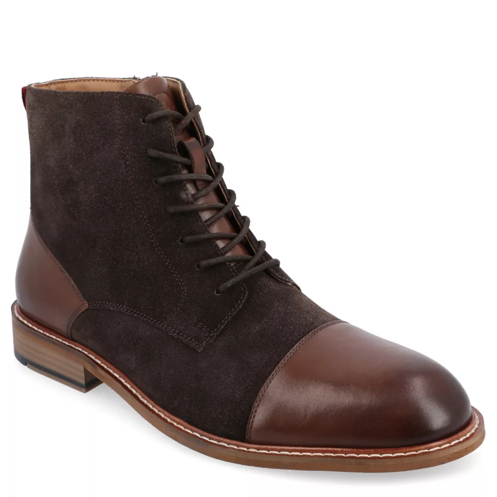 THOMAS & VINE  MENS JAGGER LACE-UP BOOT