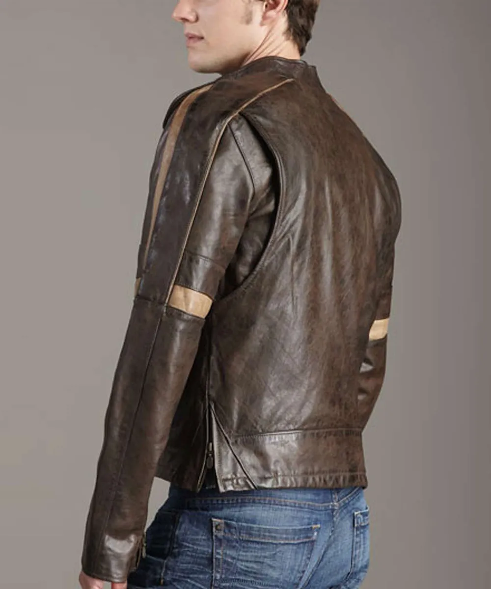 Tom Cruise War of The Worlds Ray Ferrier Leather Jacket