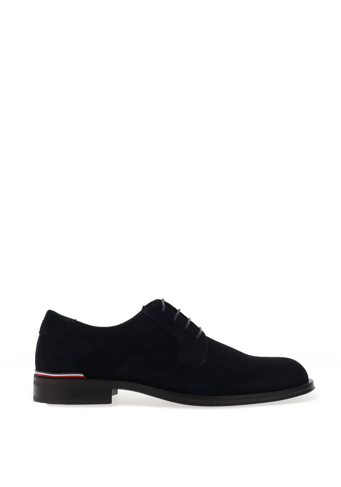 Tommy Hilfiger Core Lace Up Suede Shoes, Navy