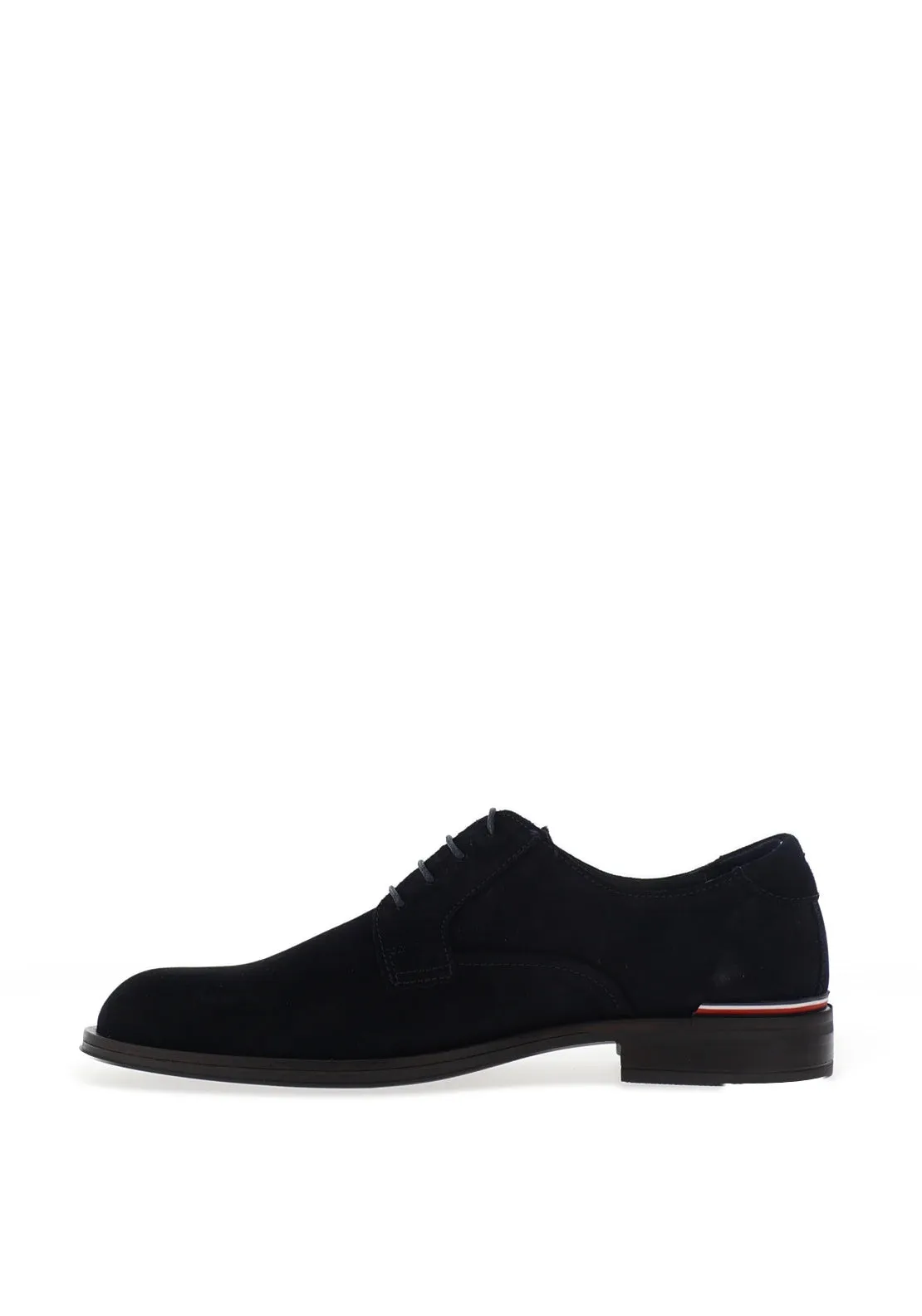 Tommy Hilfiger Core Lace Up Suede Shoes, Navy