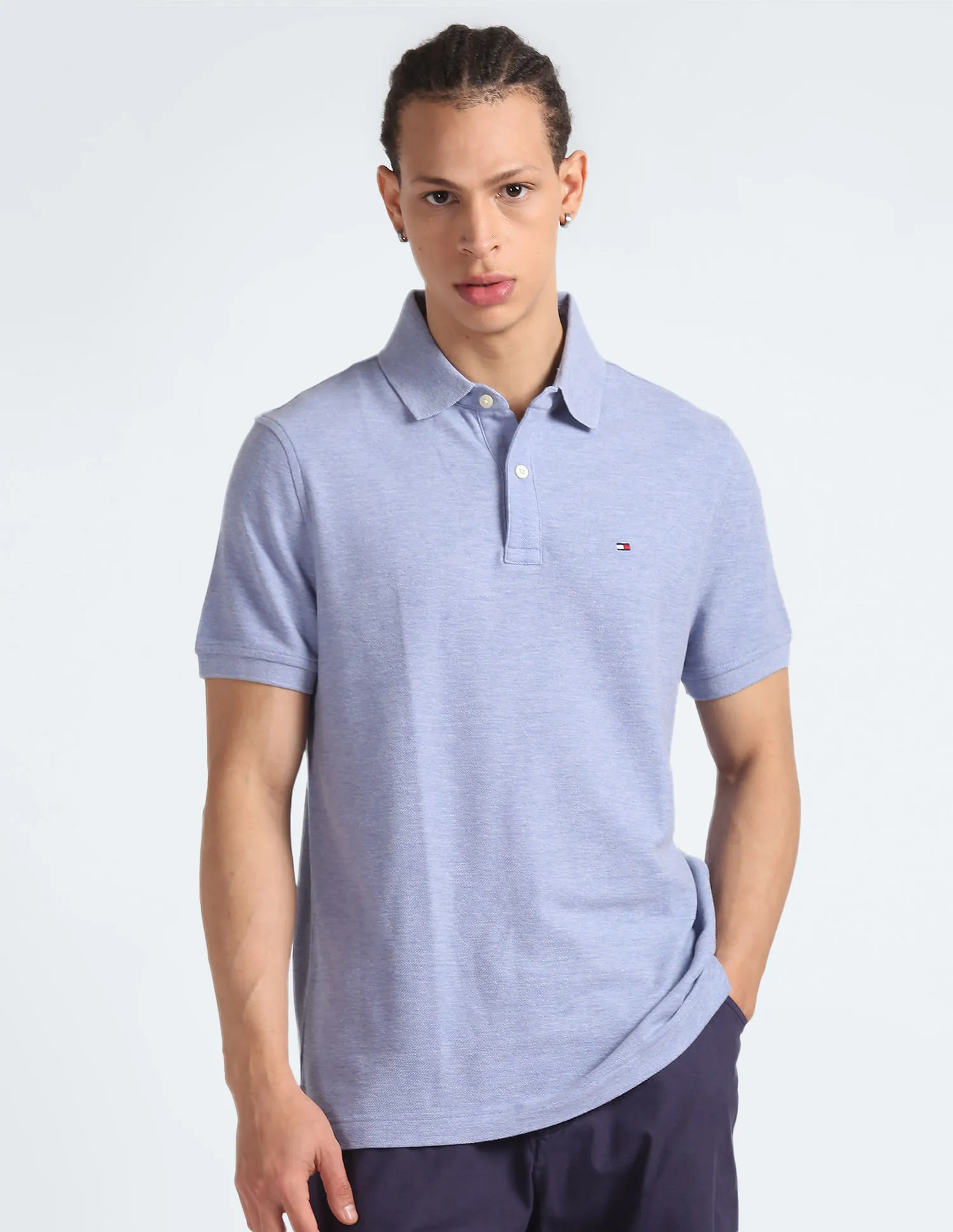 Tommy Hilfiger Heathered Justin Polo Shirt