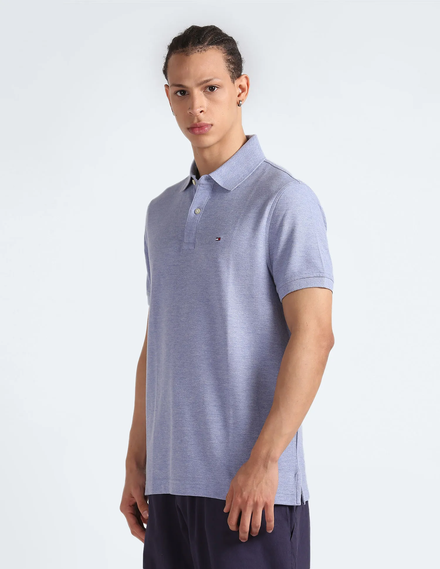 Tommy Hilfiger Heathered Justin Polo Shirt