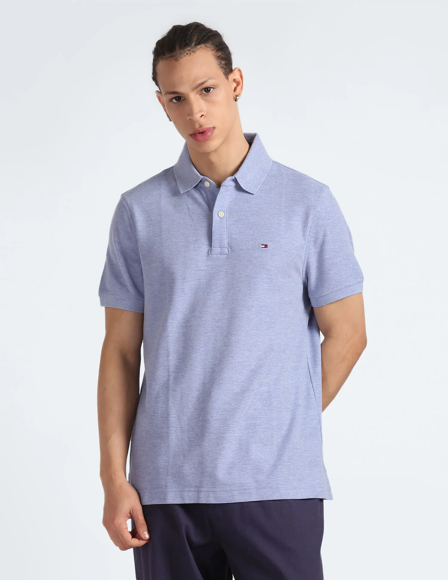 Tommy Hilfiger Heathered Justin Polo Shirt