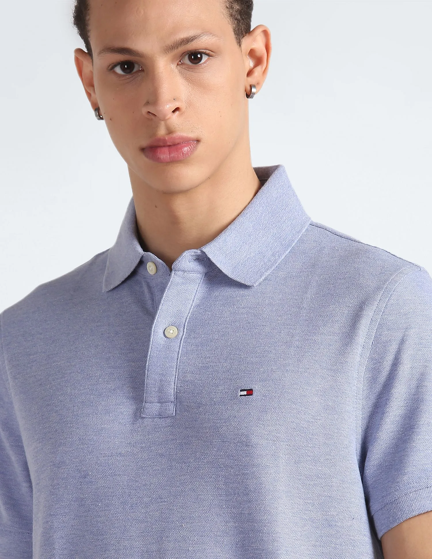 Tommy Hilfiger Heathered Justin Polo Shirt