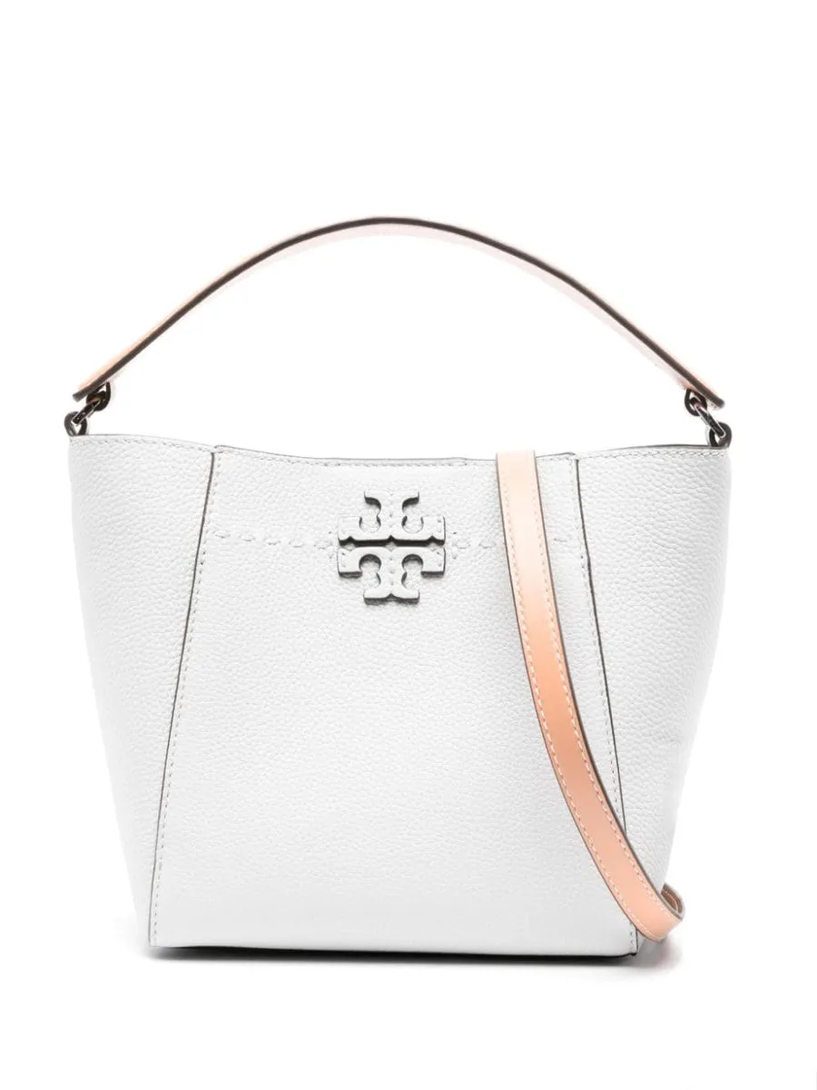 Tory Burch    Tory Burch Mc Graw Small Leather Bucket Bag