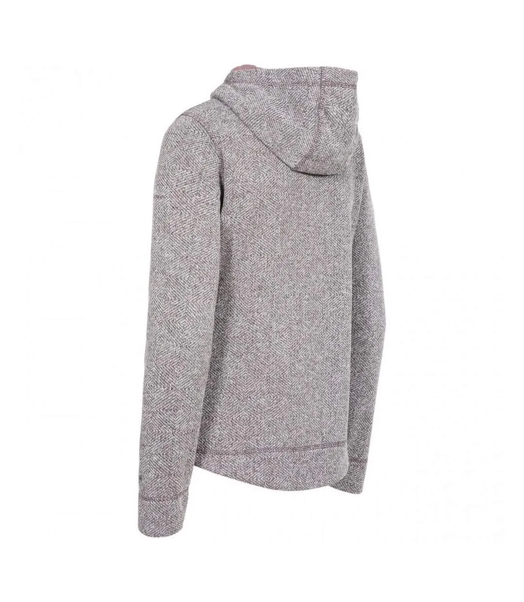 Trespass Womens/Ladies Reserve Hooded Fleece (Dusty Heather) - UTTP4919