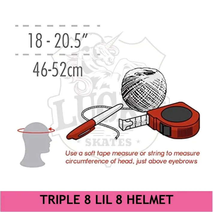 Triple 8 Lil 8 Youth Green Gloss Helmet - Certified