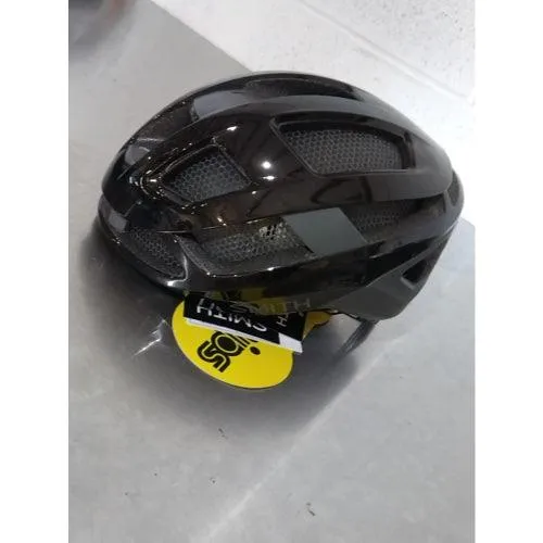 Used Smith Trace Mips Road Helmet - Black/Matte Cement | Medium Versatile Interior Air Channels Ventilated Airevac Vaporfit Anti