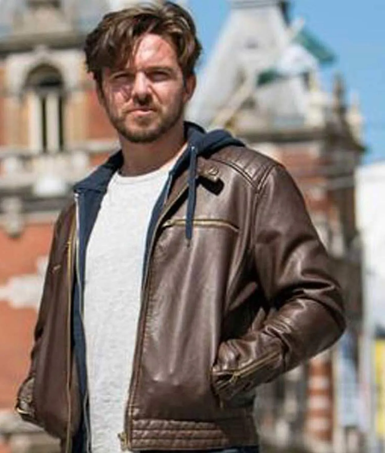 Van der Valk Luke Allen-Gale Leather Jacket | Abbraci