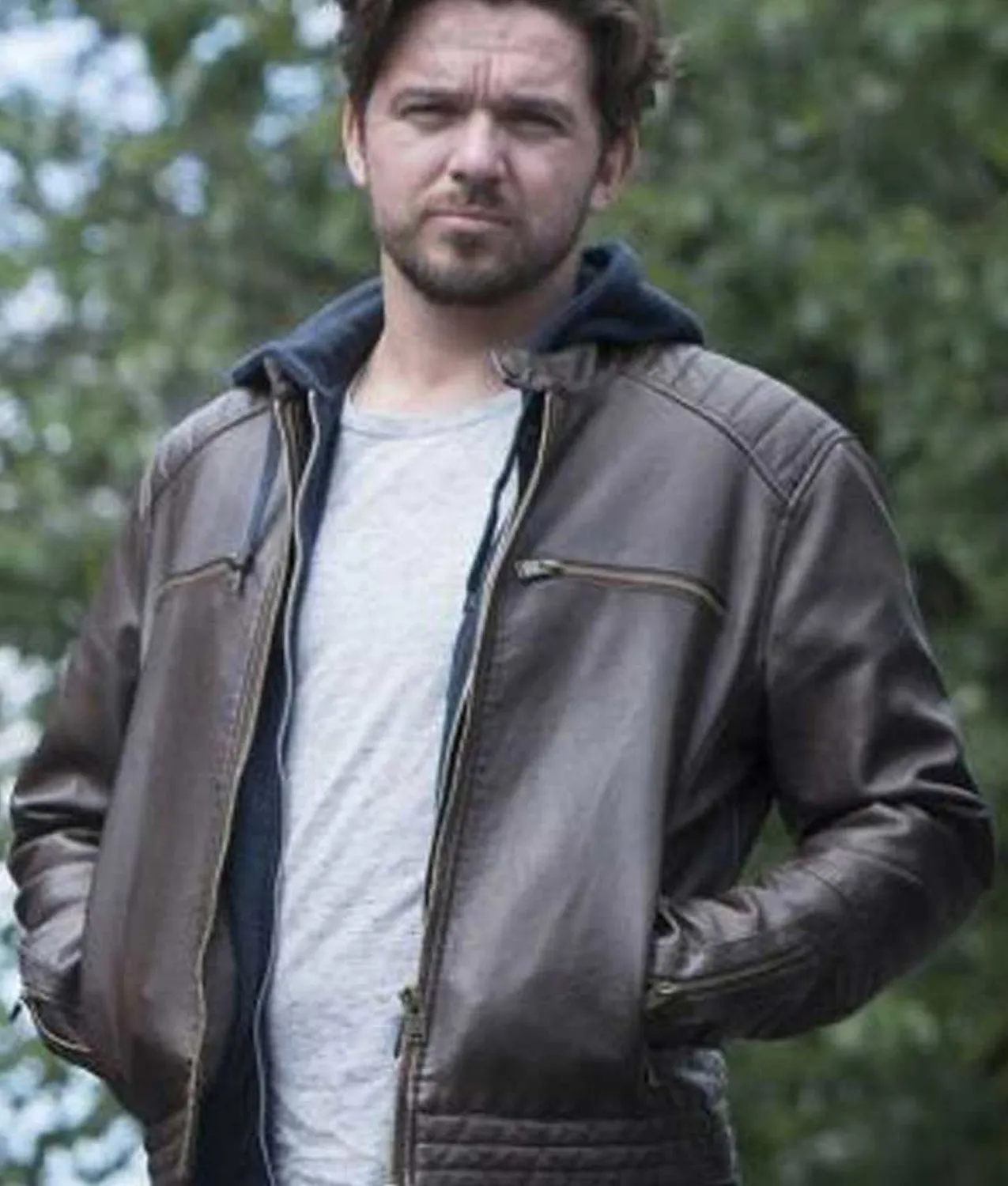 Van der Valk Luke Allen-Gale Leather Jacket | Abbraci