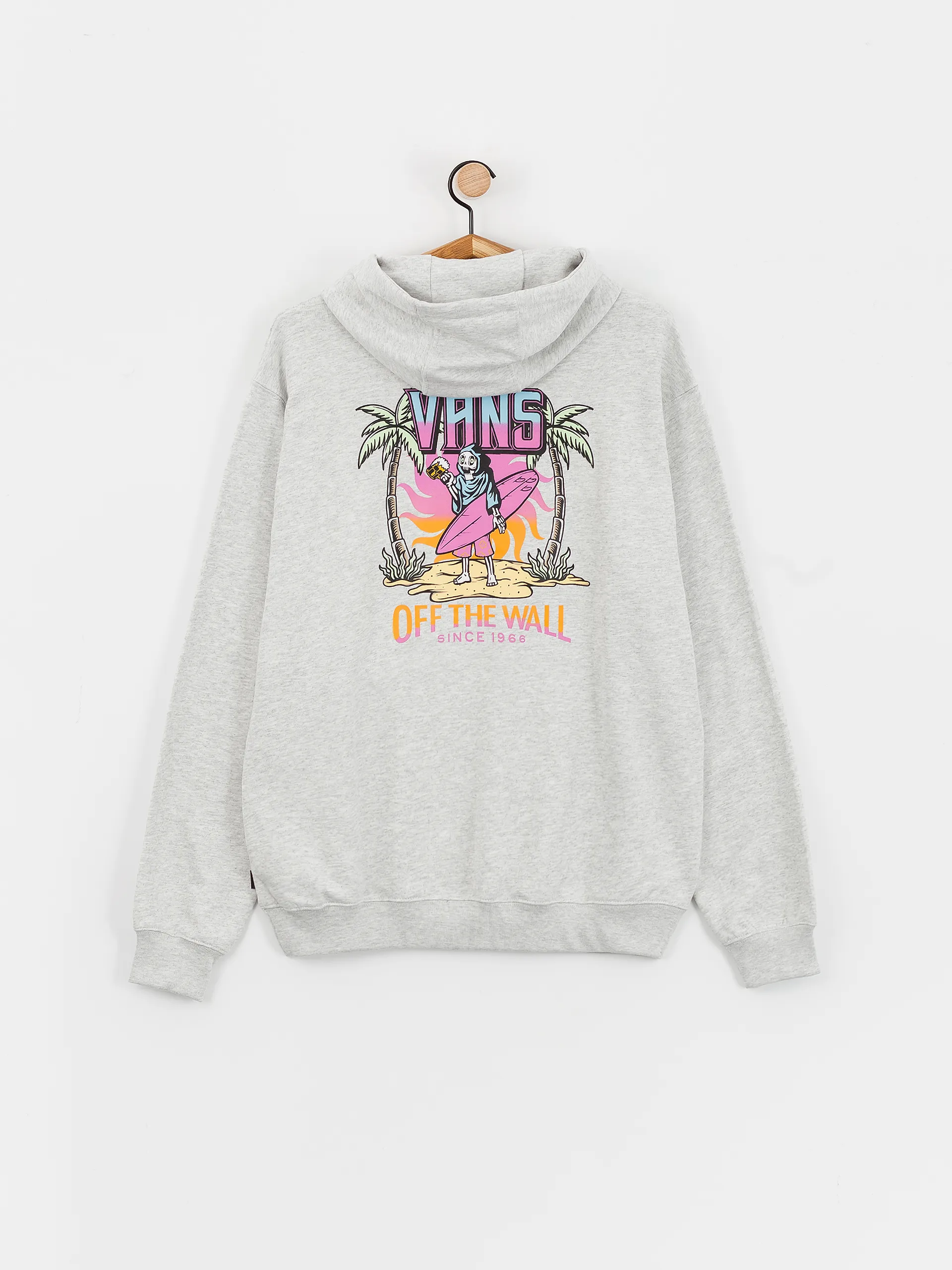 Vans Palm Cheers Classic HD Hoodie (light grey heather)