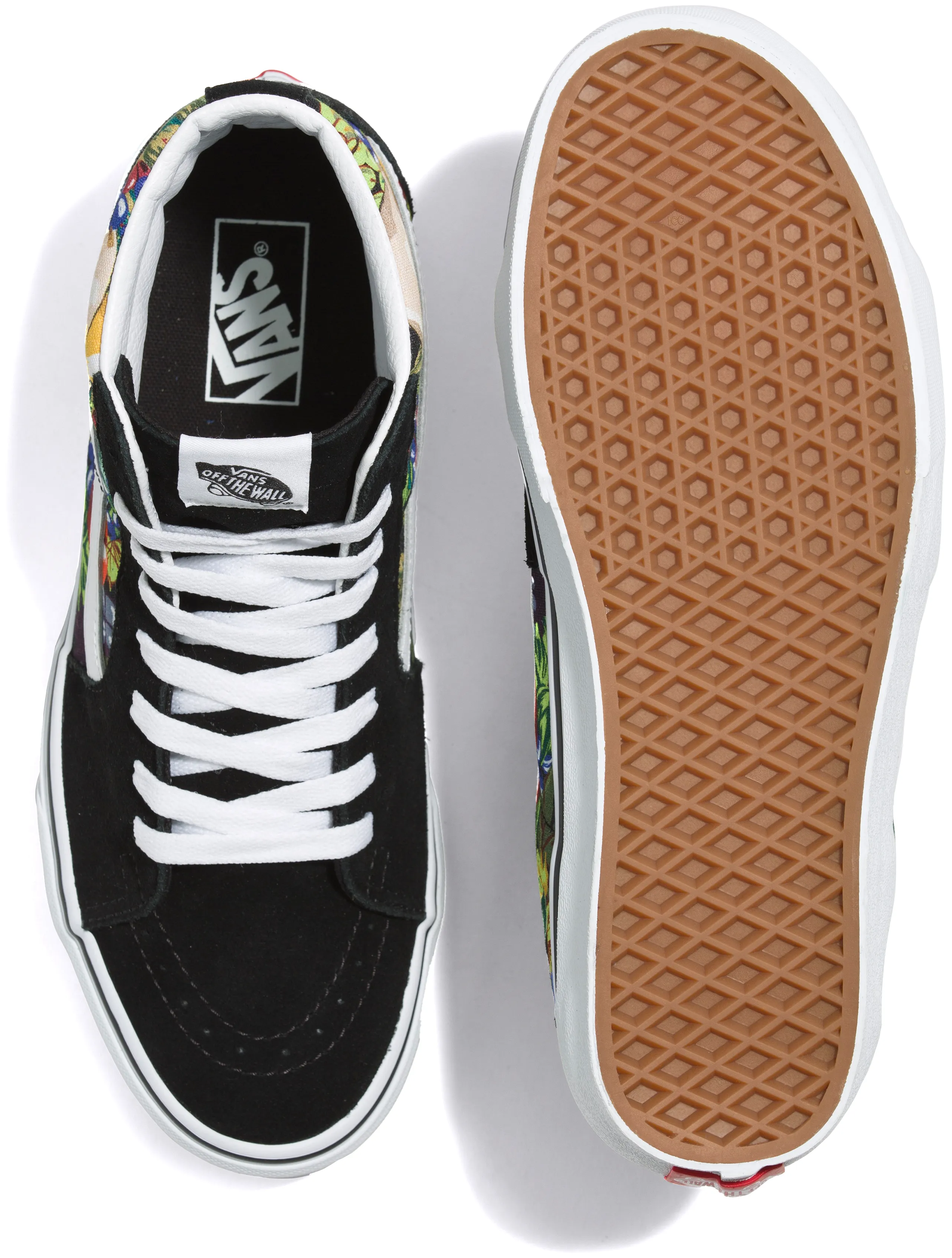 Vans Sk8-Hi Fruit Skull Black/White