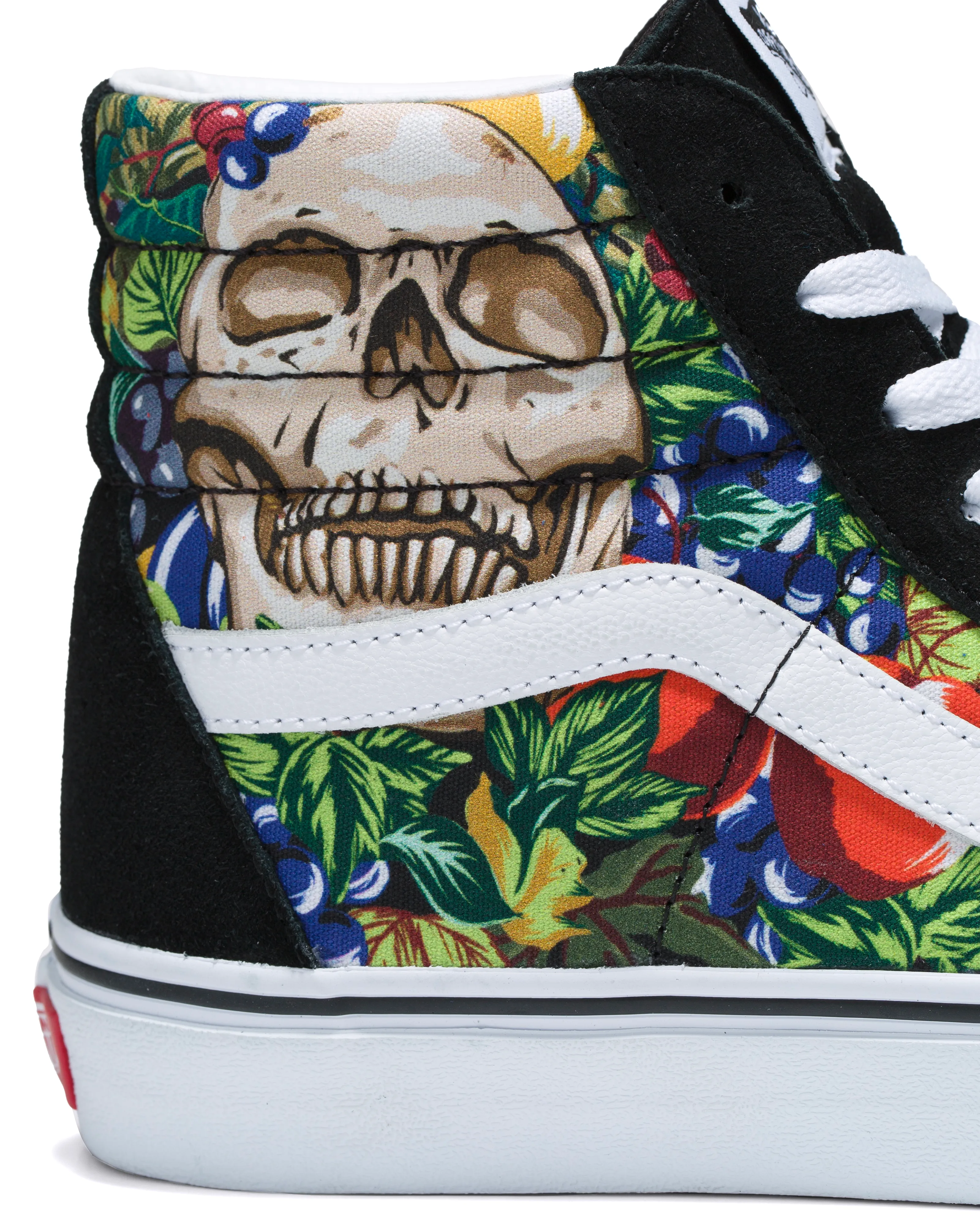 Vans Sk8-Hi Fruit Skull Black/White