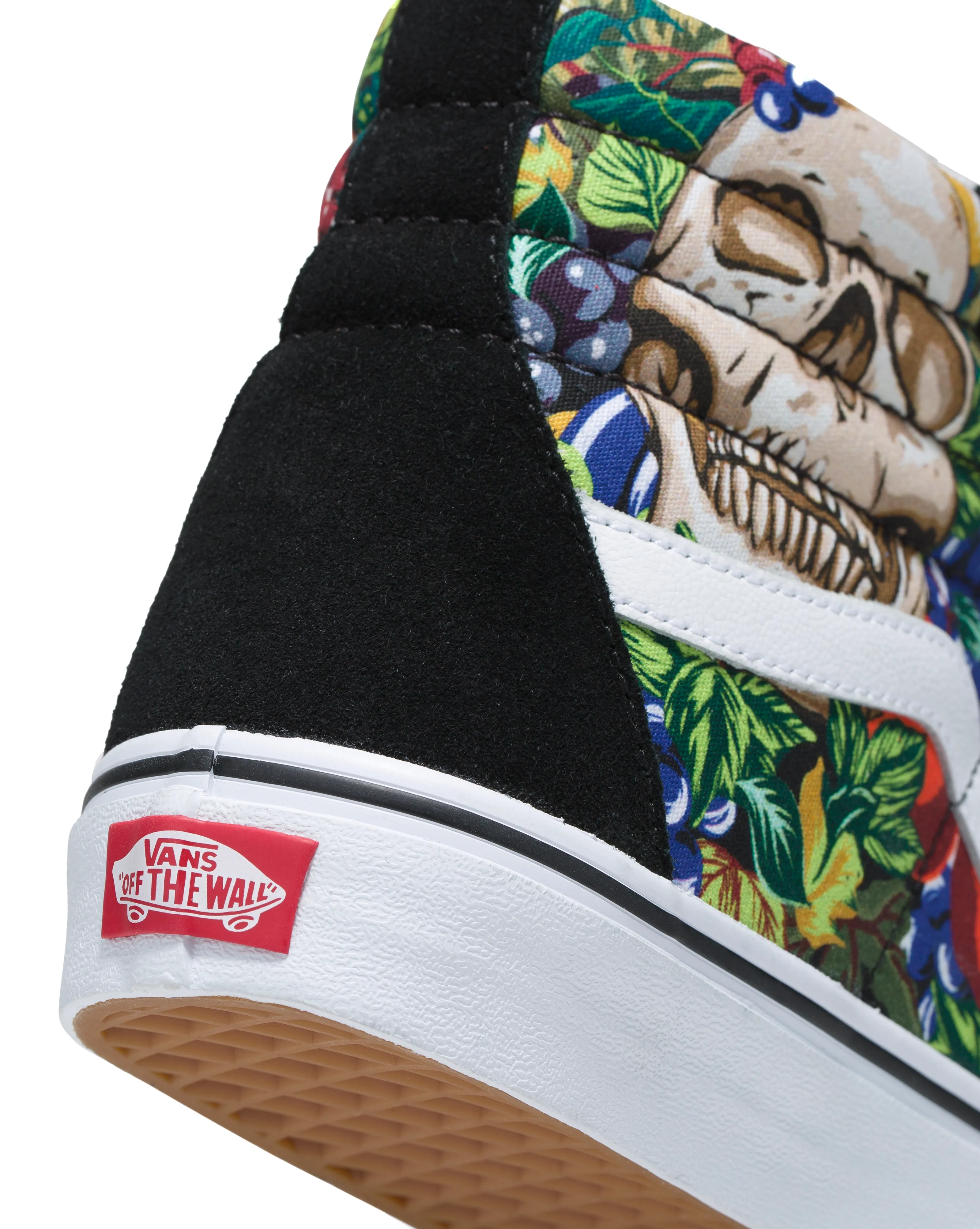 Vans Sk8-Hi Fruit Skull Black/White