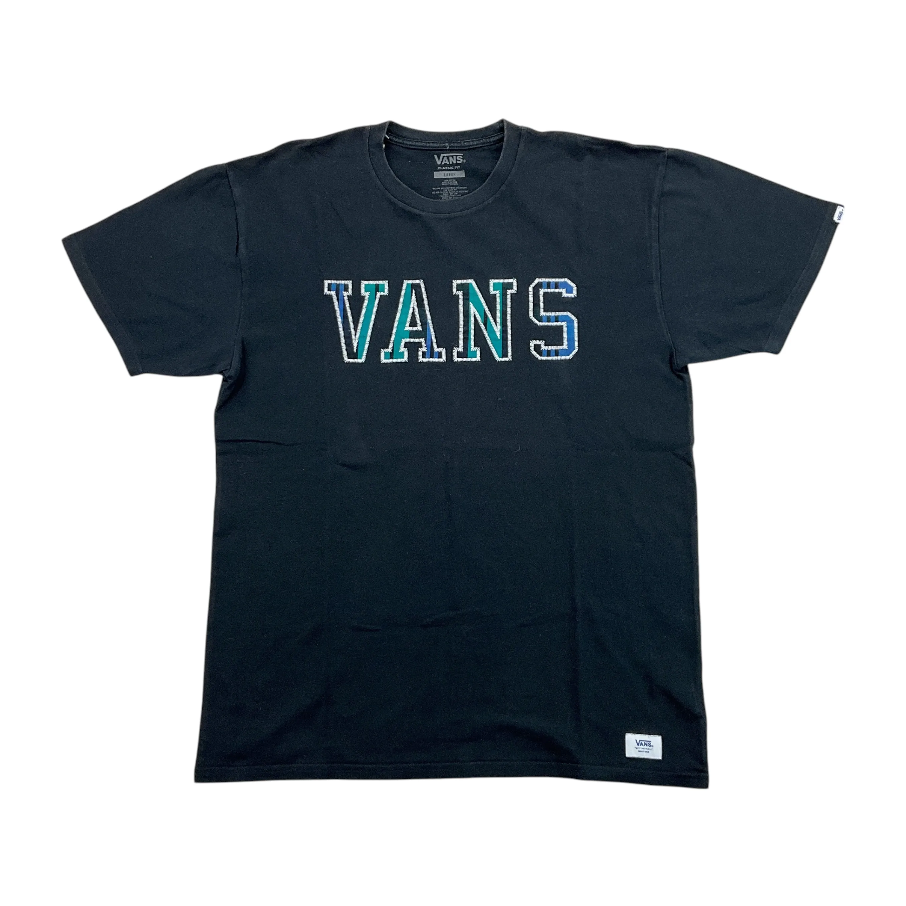 Vans Spellout T-Shirt - Large