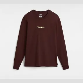 Vans VITALITY FIELDS LONG SLEEVE T-SHIRT (BITTER CHOCOLAT) WOMEN BROWN