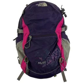 Vintage The North Face Muse Backpack Leaf Patterned | Second Wave Vintage