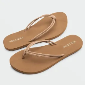 Volcom Forever and Ever II Women's Sandals - Tan