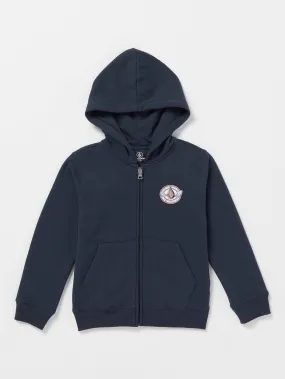 Volcom Hi Flyer Zip Boys Jacket (Age 2-7) Navy