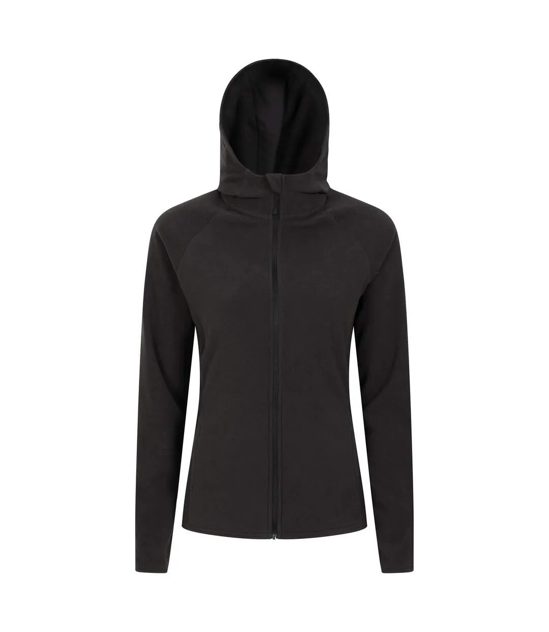 Womens/ladies camber hooded fleece black Mountain Warehouse