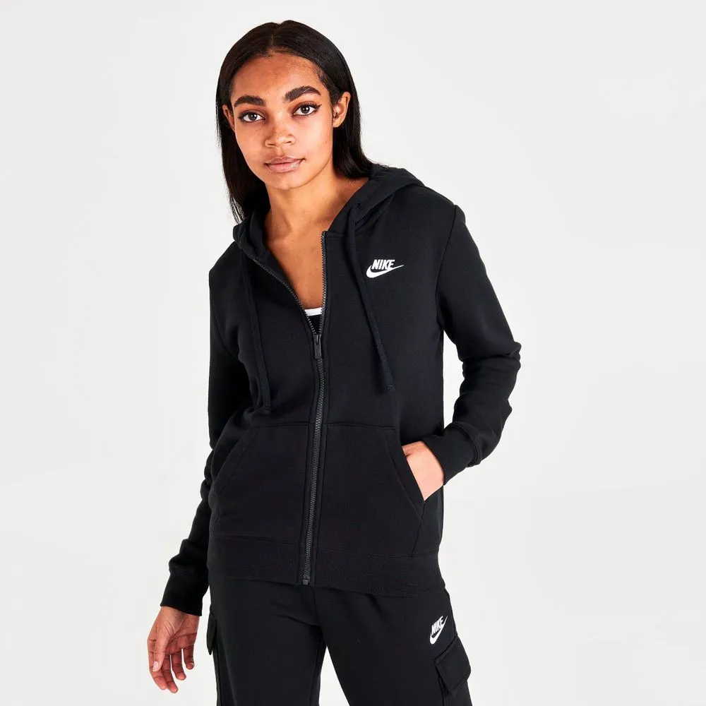 Women's Nike Sportswear Club Fleece Full-Zip Hoodie