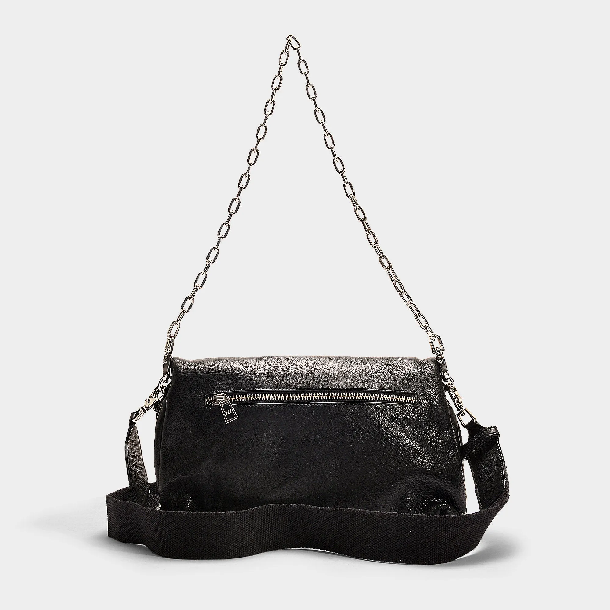 Zadig & Voltaire  Rocky Hobo Bag - Zadig & Voltaire -  Black - Leather